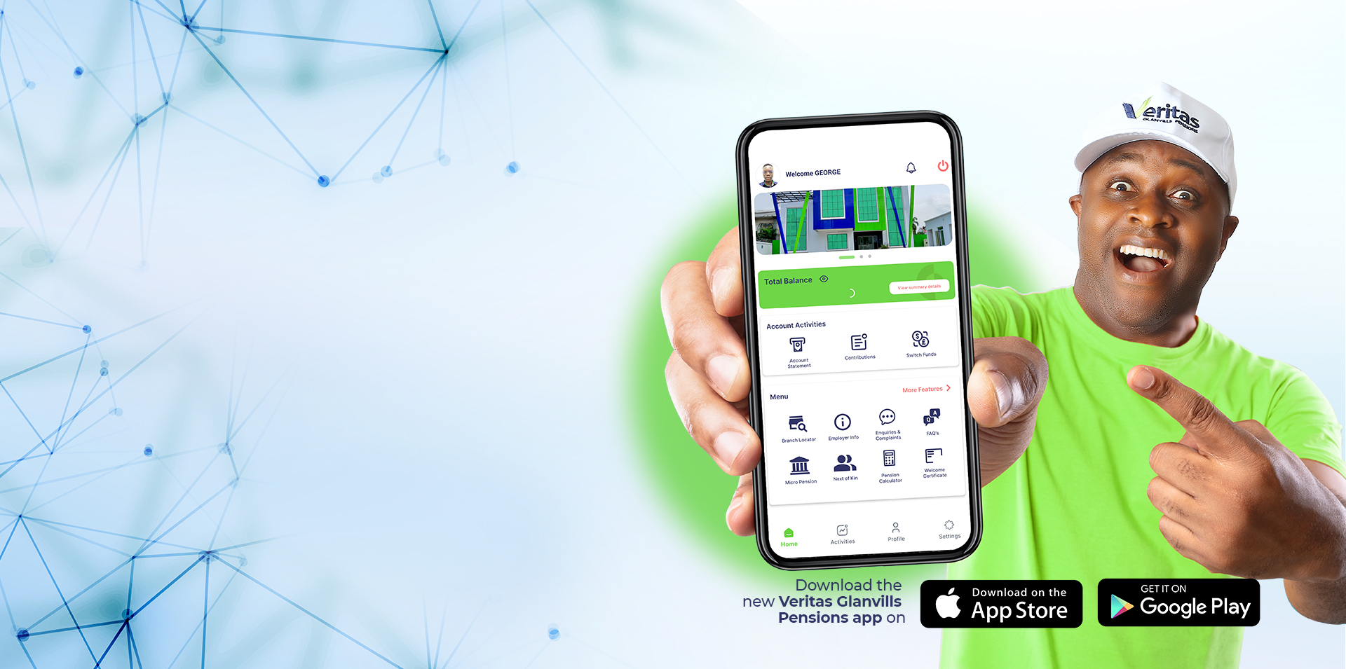 New App Website Banner